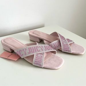 Juicy Couture ZARIE Rhinestone Sandals